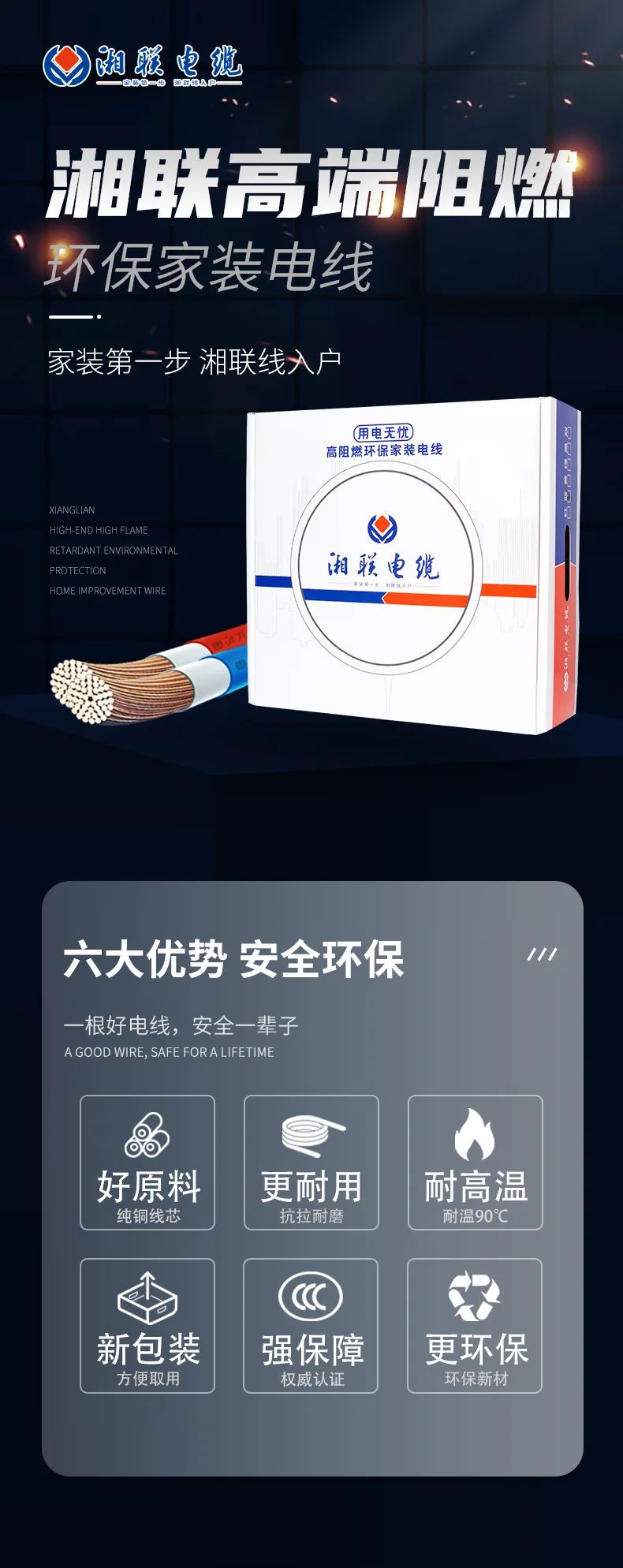 高端新品，雙層防護(hù) 品質(zhì)升級(jí)，安全加倍 #安全用電你我湘聯(lián)